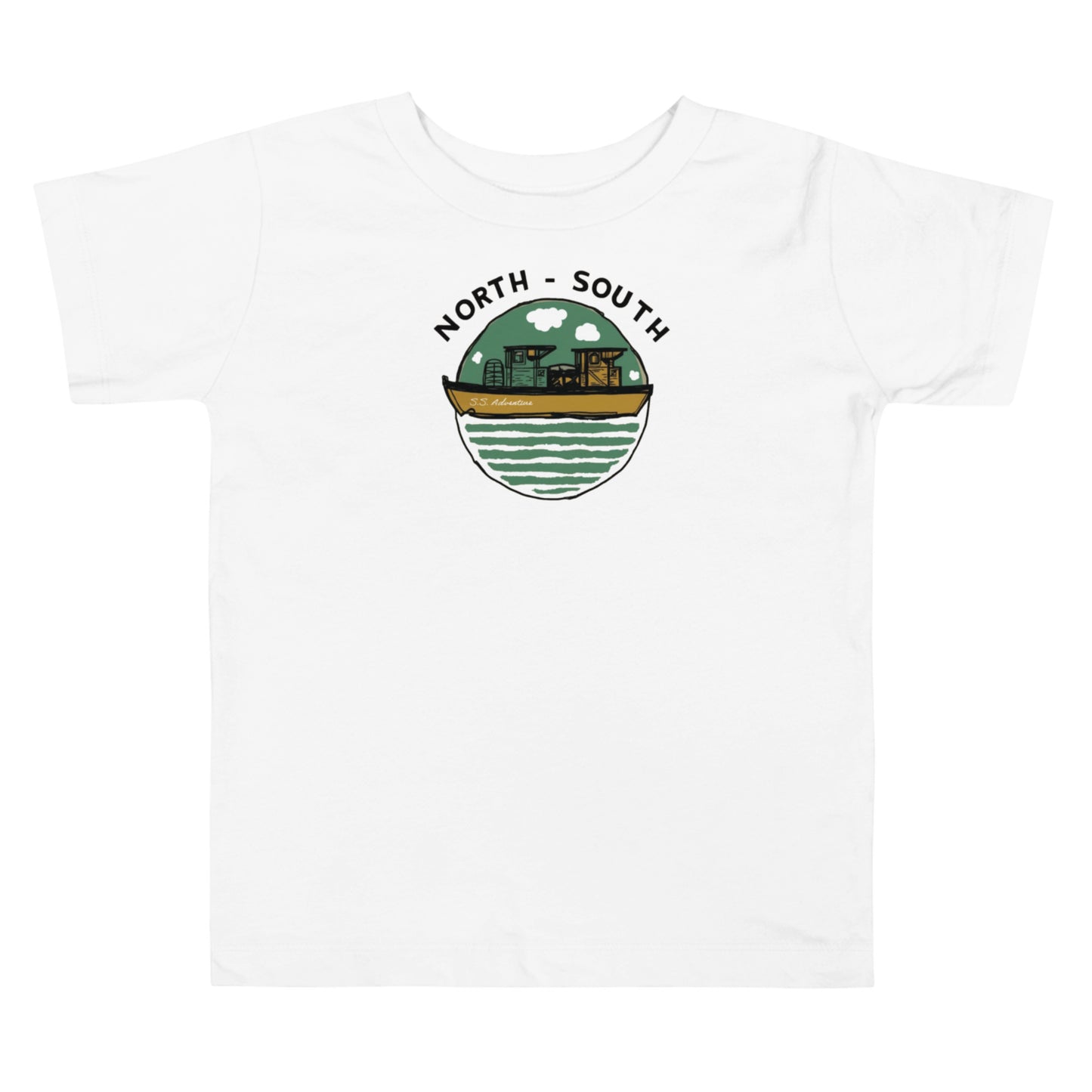 North-South Toddler's S.S. Adventure  Tee