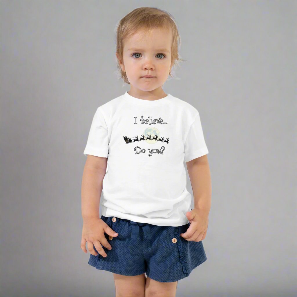 North - South I believe Holiday Toddlers Tee