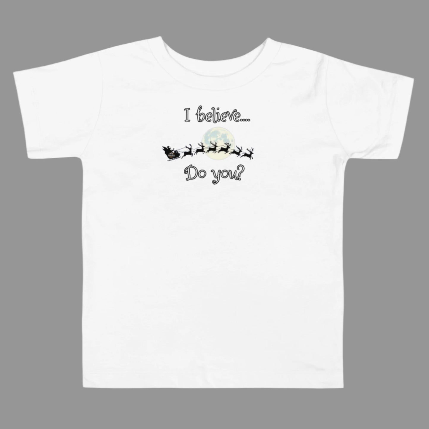 North - South I believe Holiday Toddlers Tee