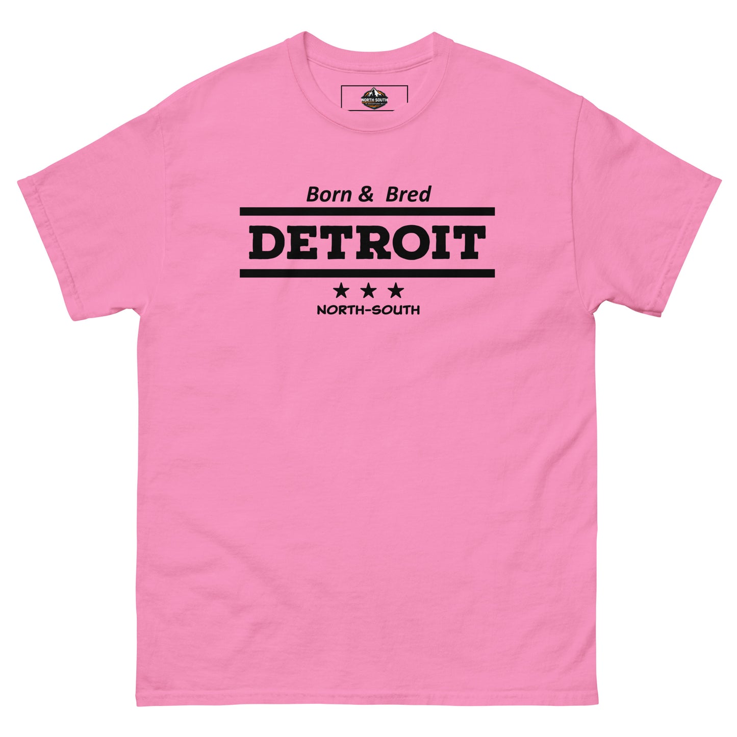  North -South Detroit Born & Bred Tee