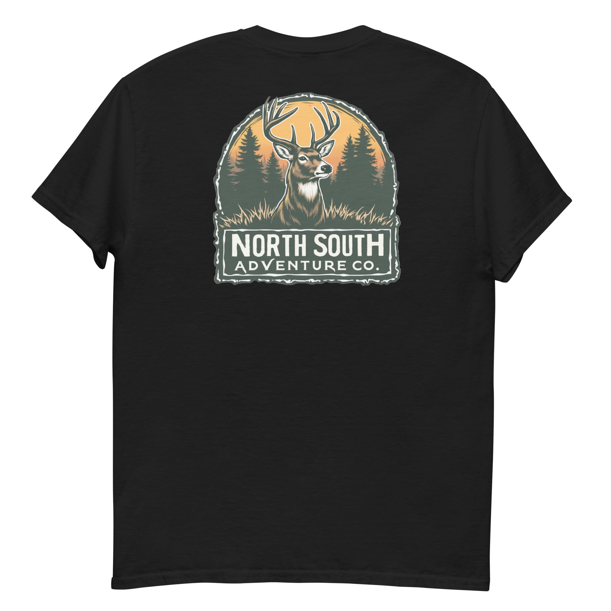 North-South Sunset Buck Classic Tee