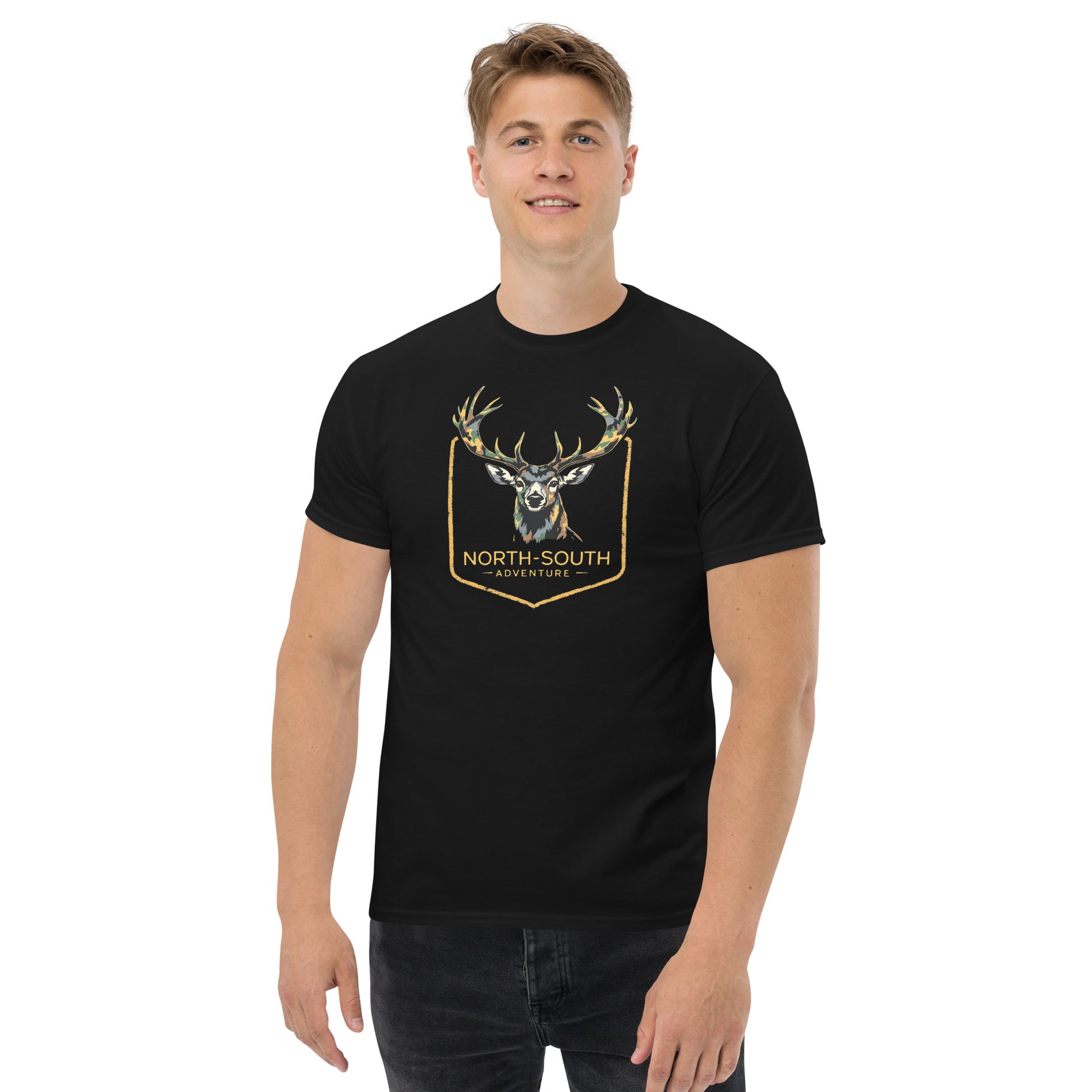 North-South Signature Camo Buck Shield Classic Tee