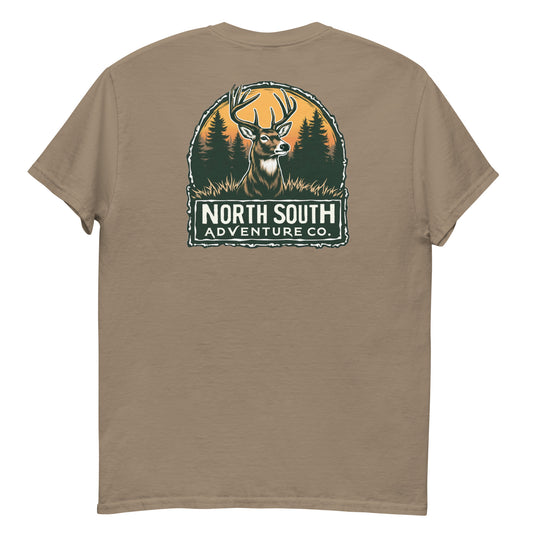 North-South Sunset Buck Classic Tee