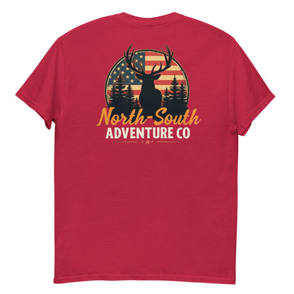 North-South Flag Buck Classic Tee