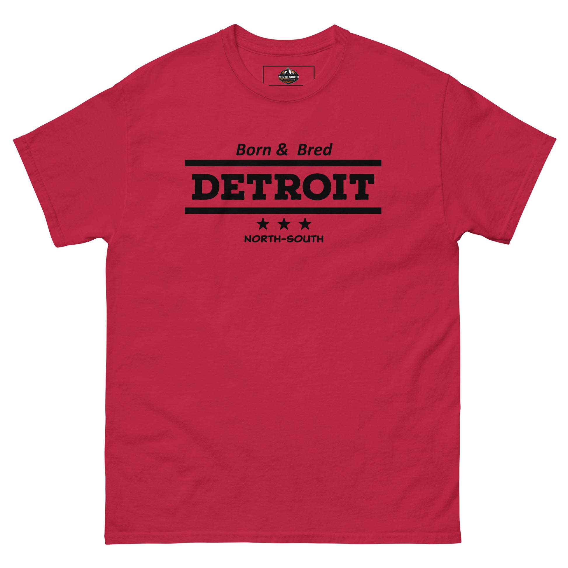 North -South Detroit Born & Bred Tee