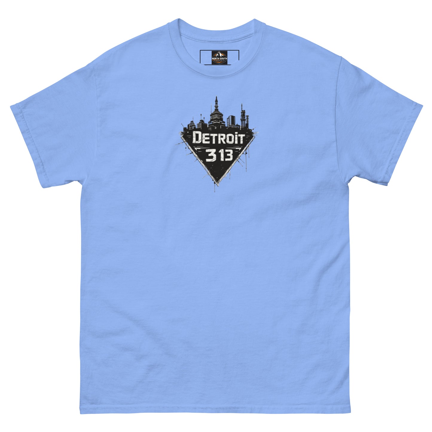 North-South Detroit 313 Classic Tee