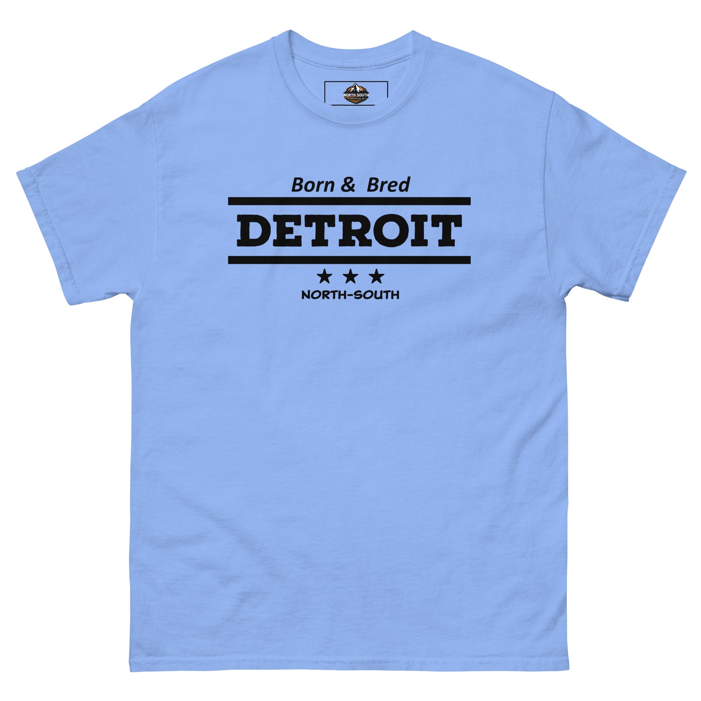  North -South Detroit Born & Bred Tee