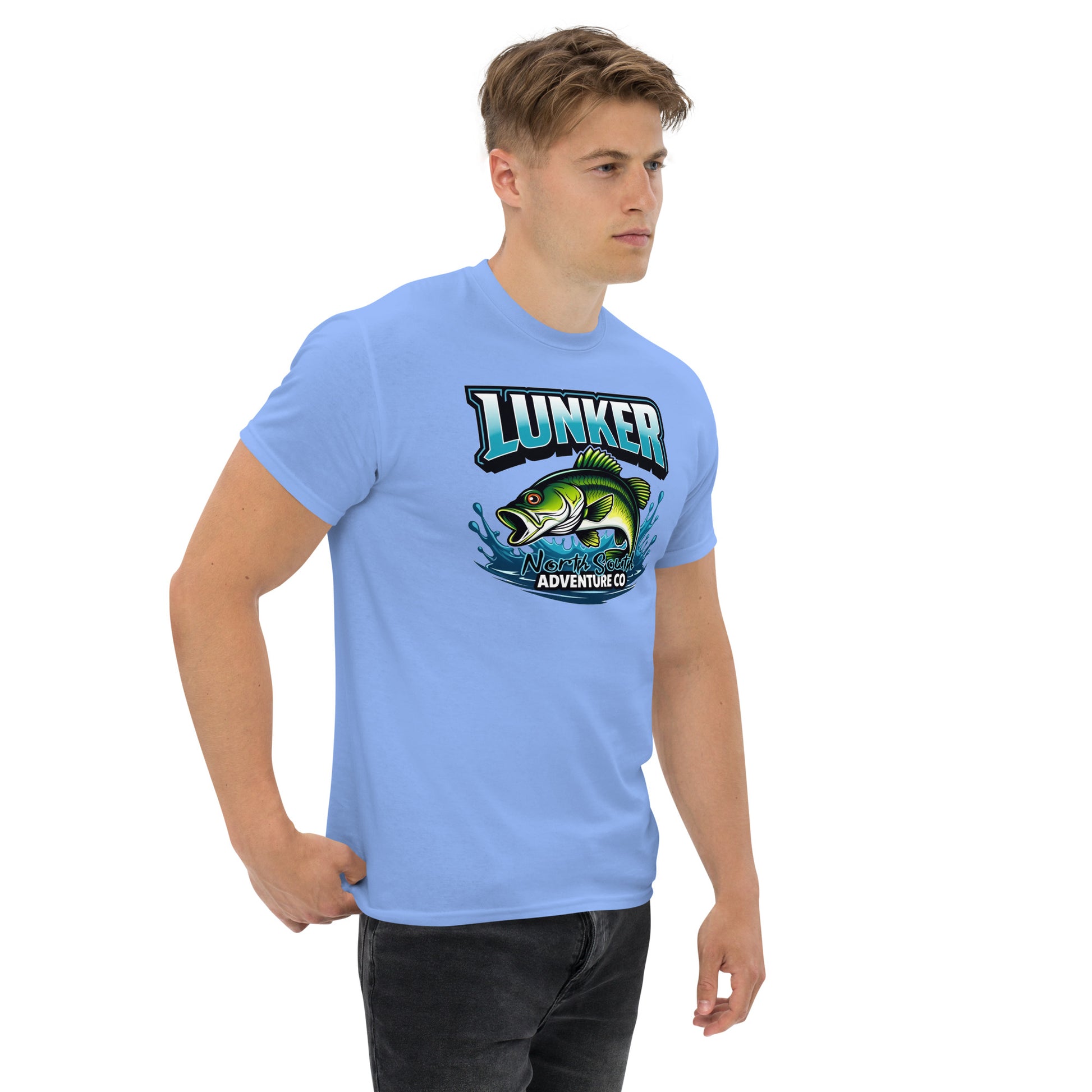 North-South-Lunker Bass Fishing Classic Tee