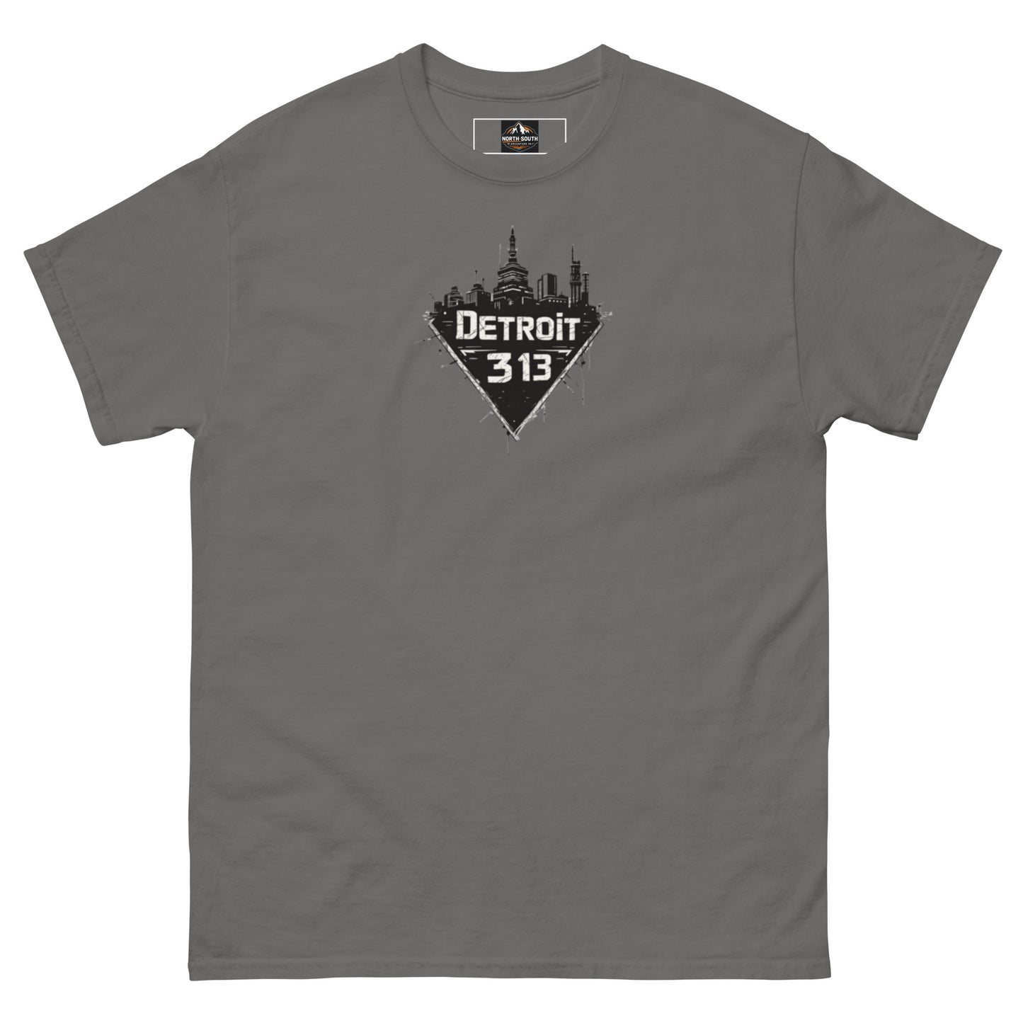 North-South Detroit 313 Classic Tee