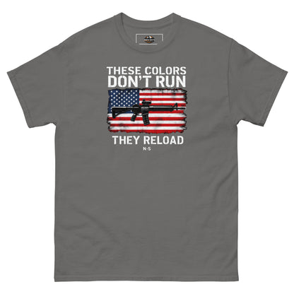 North-South Flag Colors Don't Run Classic Tee