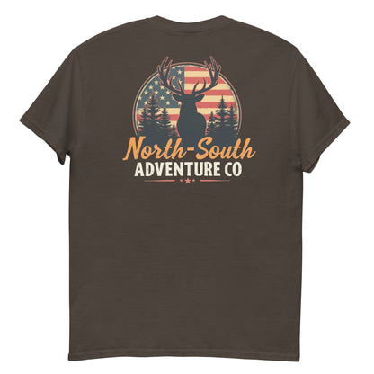 North-South Flag Buck Classic Tee