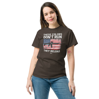 North-South Flag Colors Don't Run Classic Tee