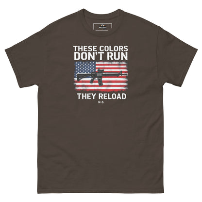 North-South Flag Colors Don't Run Classic Tee