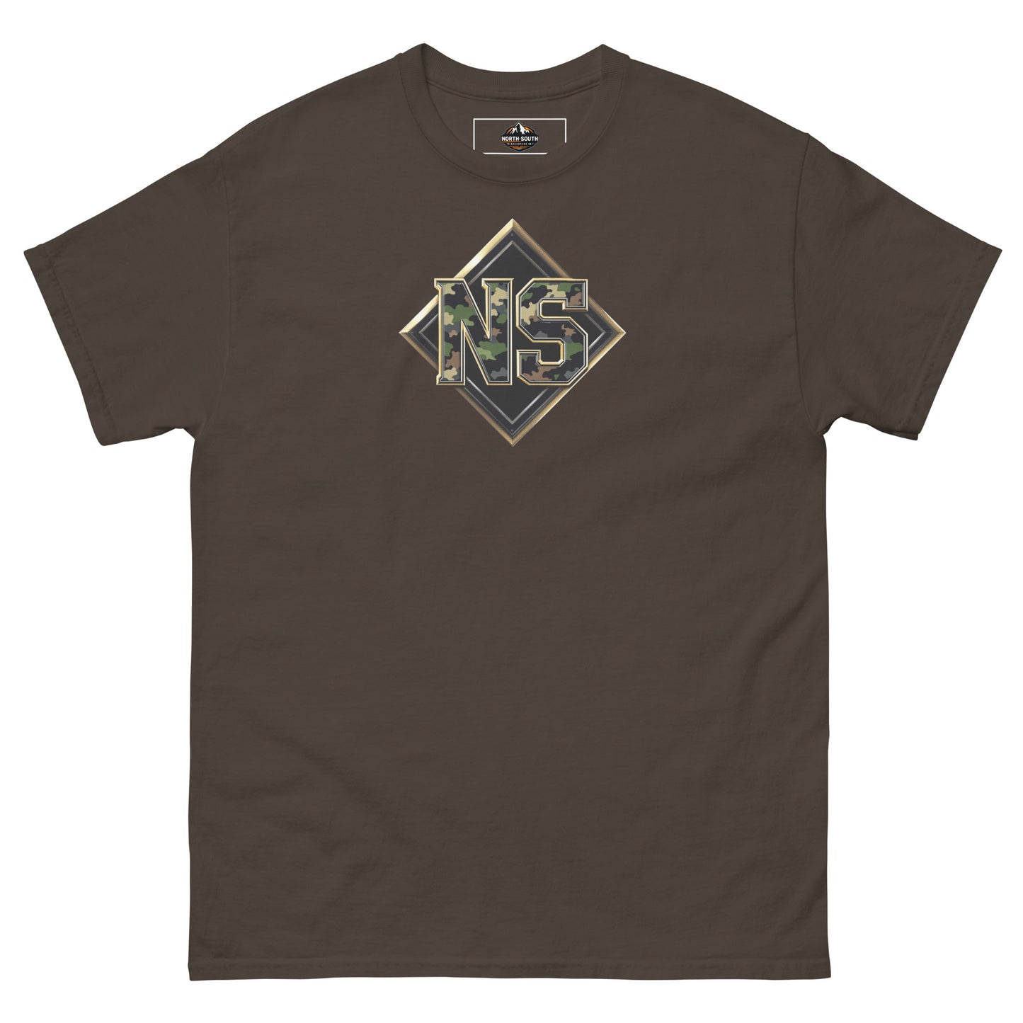 North-South Gold Camo Shield Classic Tee