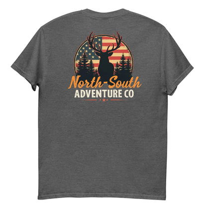 North-South Flag Buck Classic Tee