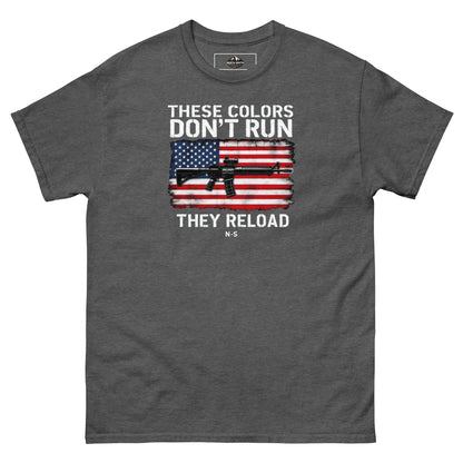 North-South Flag Colors Don't Run Classic Tee