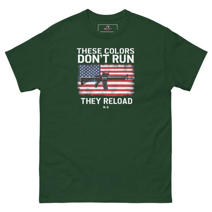 North-South Flag Colors Don't Run Classic Tee