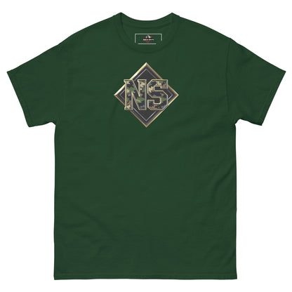 North-South Gold Camo Shield Classic Tee