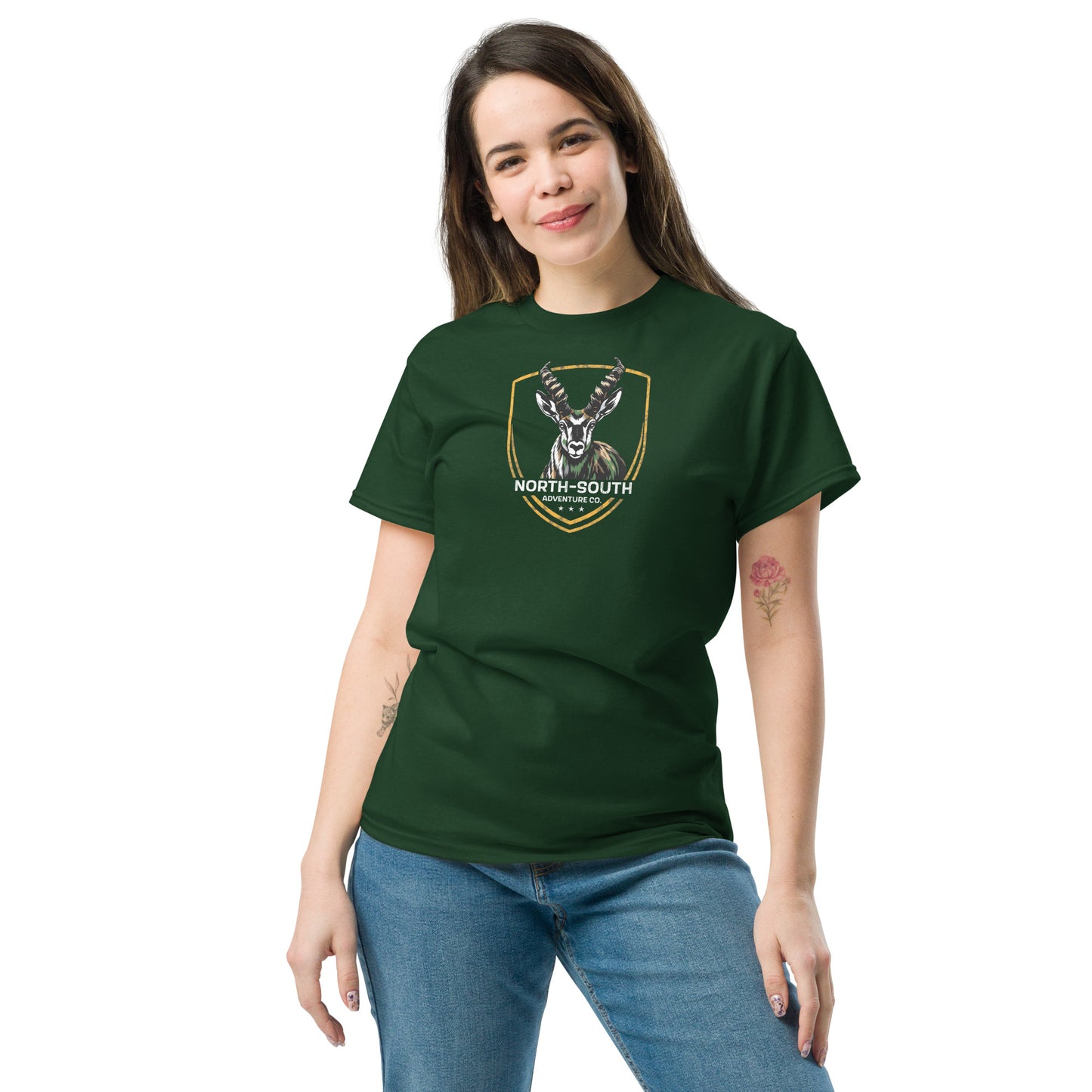 North-South Signature Camo Pronghorn Classic Tee