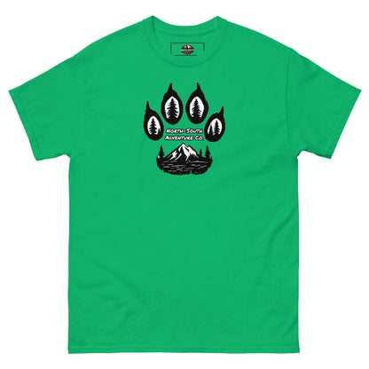 North-South Wolf Paw Print Tee