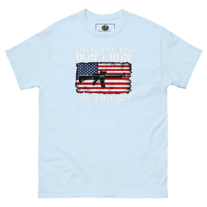 North-South Flag Colors Don't Run Classic Tee
