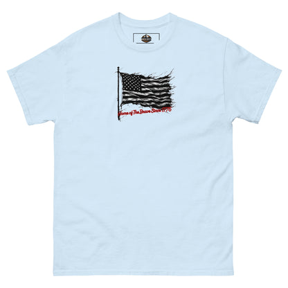 North-South Home of The Brave Flag Classic Tee