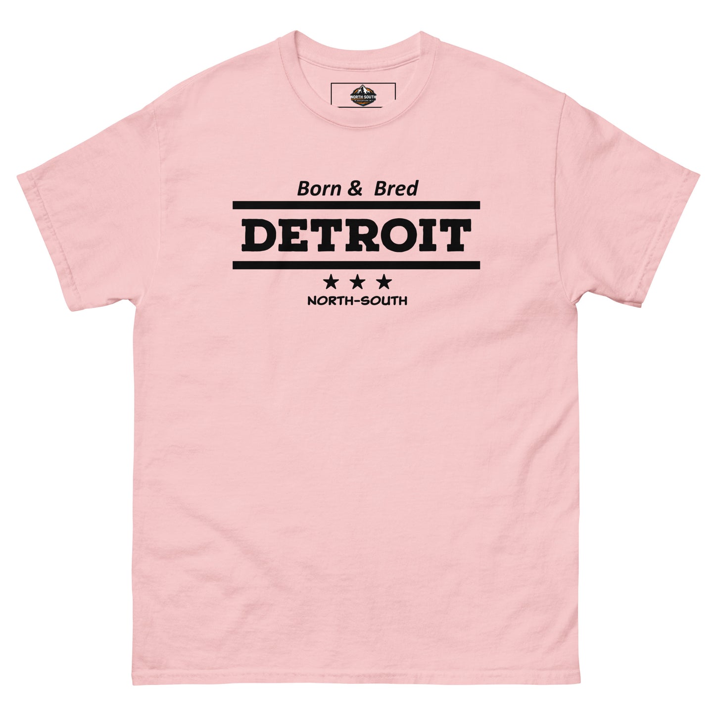  North -South Detroit Born & Bred Tee