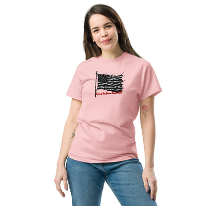 North-South Home of The Brave Flag Classic Tee