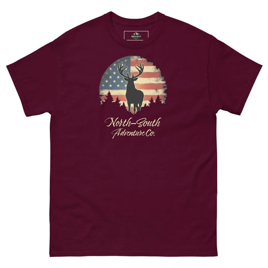 North-South Rugged Flag Buck Tee