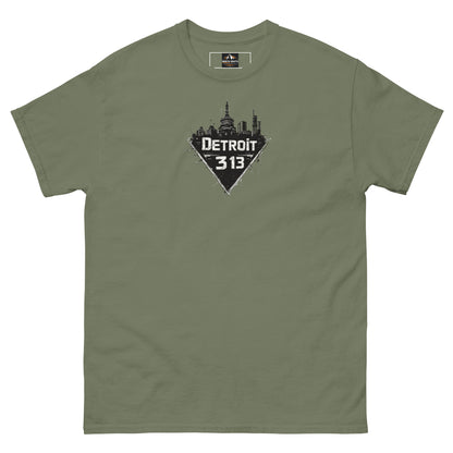 North-South Detroit 313 Classic Tee