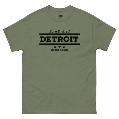  North -South Detroit Born & Bred Tee