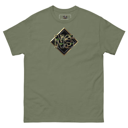 North-South Gold Camo Shield Classic Tee