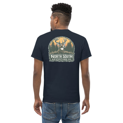 North-South Sunset Buck Classic Tee