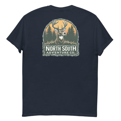 North-South Sunset Buck Classic Tee