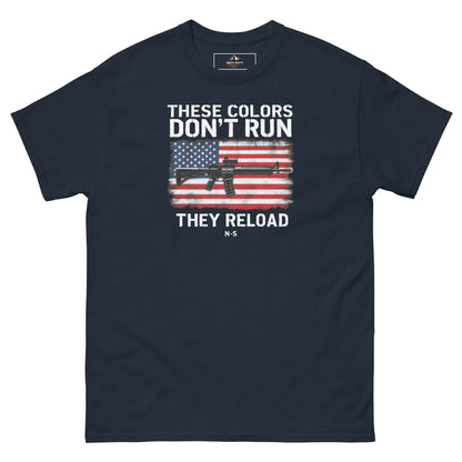 North-South Flag Colors Don't Run Classic Tee