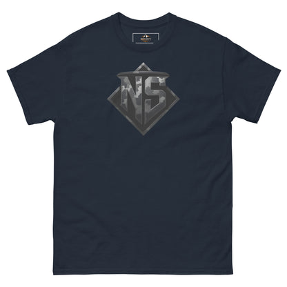 North-South Gray Camo Shield Classic Tee