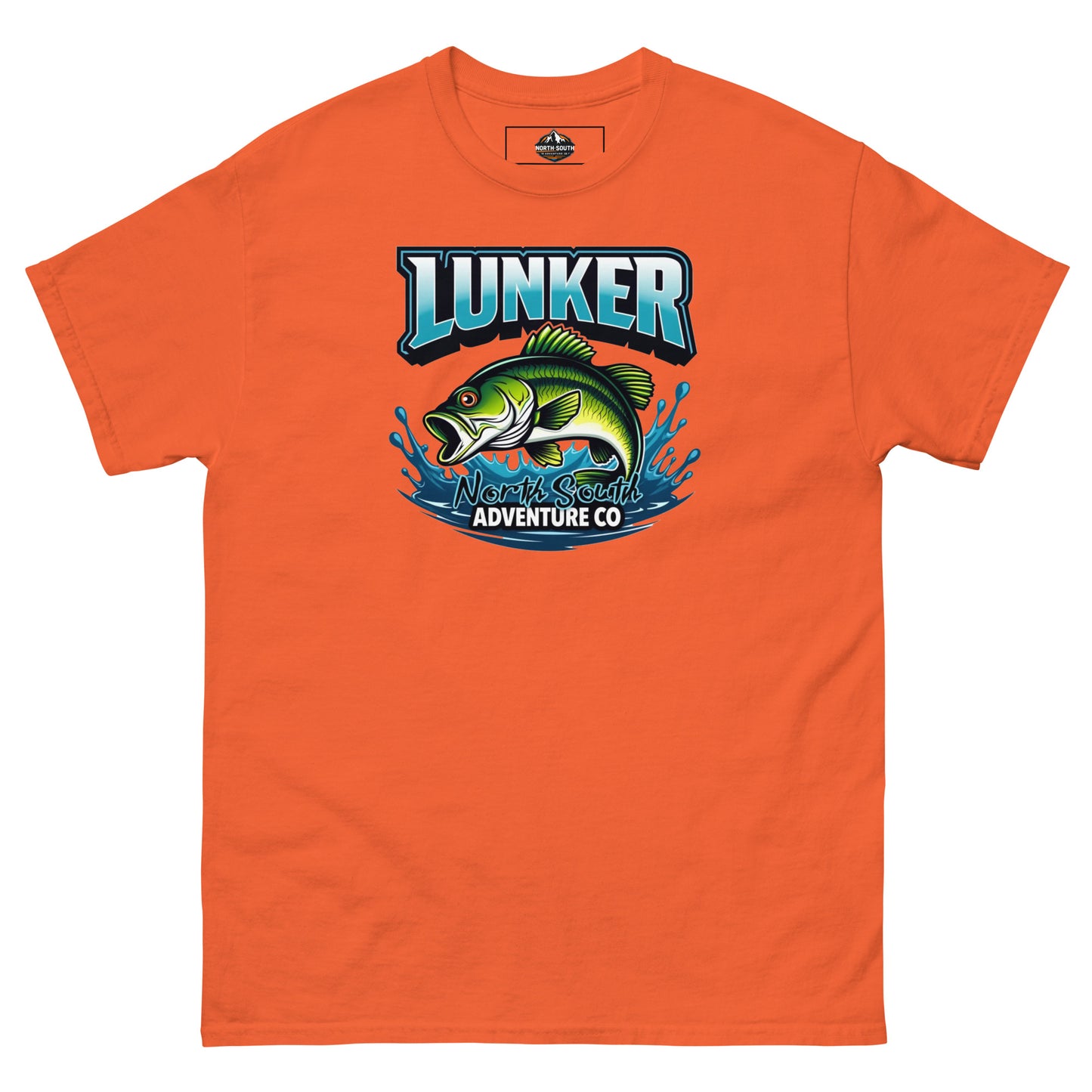 North-South-Lunker Bass Fishing Classic Tee