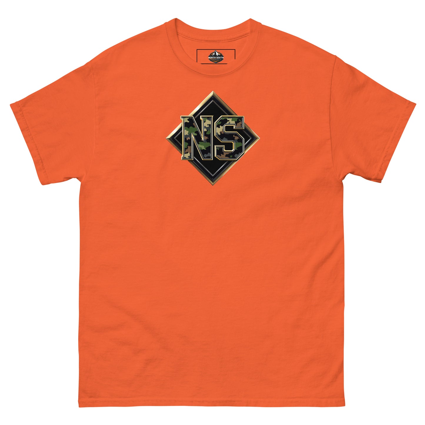 North-South Gold Camo Shield Classic Tee