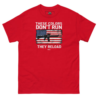 North-South Flag Colors Don't Run Classic Tee