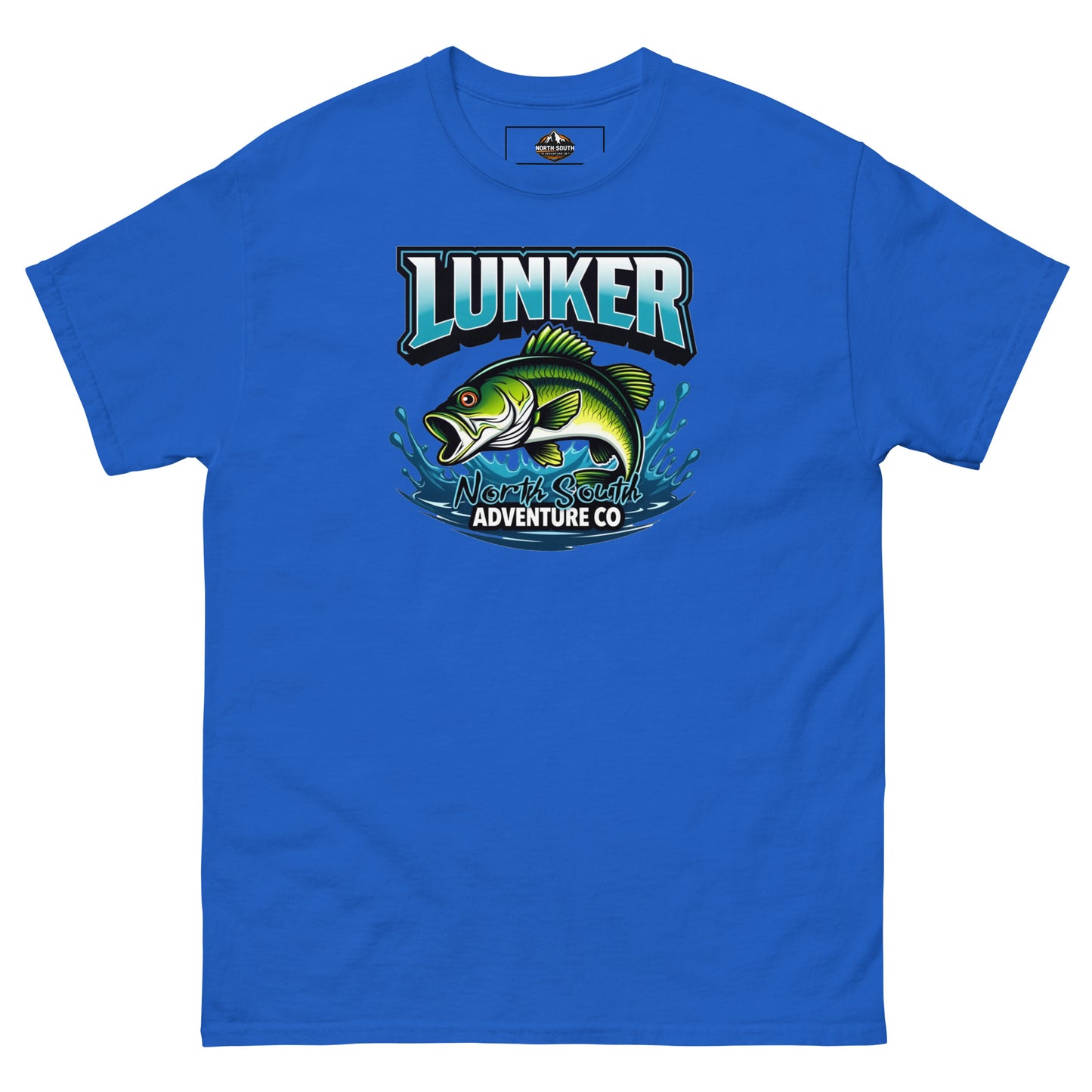 North-South-Lunker Bass Fishing Classic Tee