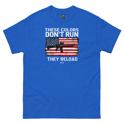 North-South Flag Colors Don't Run Classic Tee