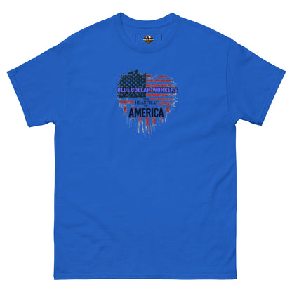 North-South Blue Collar Workers Unisex Classic Tee