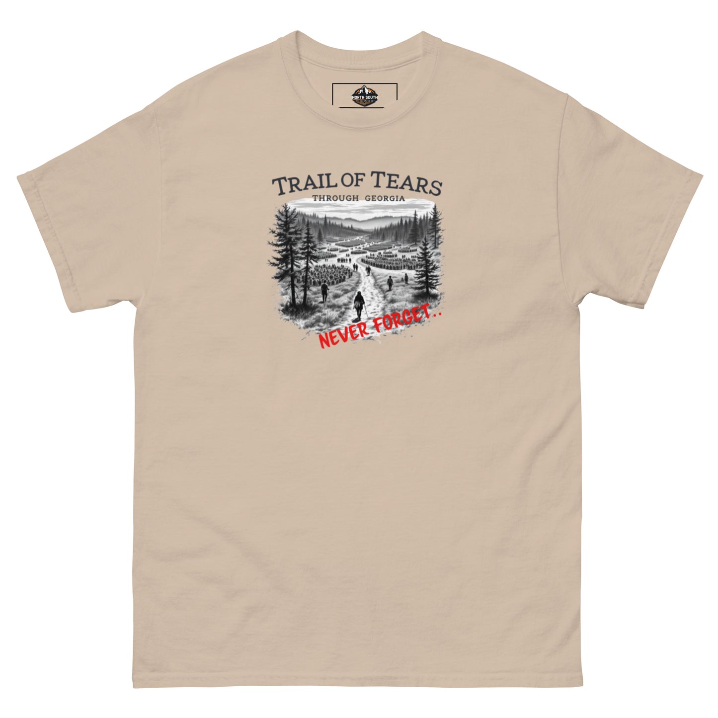 North-South Georgia Trail of Tears Classic Tee