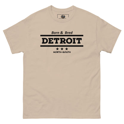  North -South Detroit Born & Bred Tee