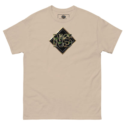 North-South Gold Camo Shield Classic Tee