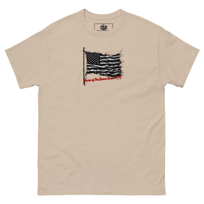 North-South Home of The Brave Flag Classic Tee