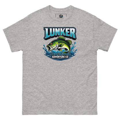 North-South-Lunker Bass Fishing Classic Tee