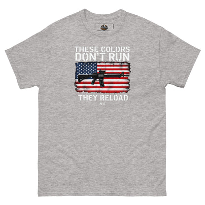 North-South Flag Colors Don't Run Classic Tee