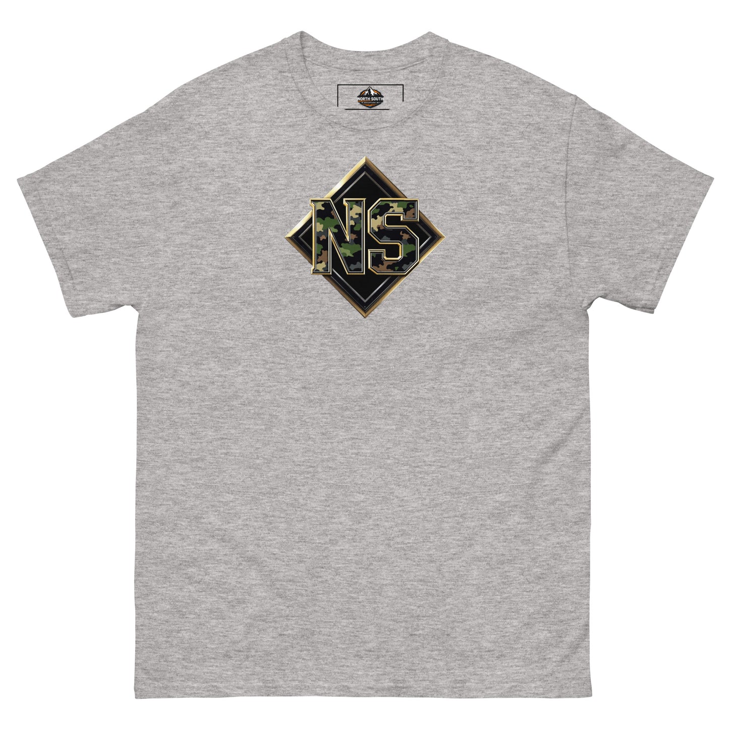 North-South Gold Camo Shield Classic Tee