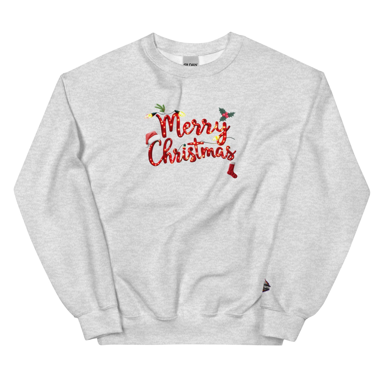 North-South Merry Christmas Sweatshirt